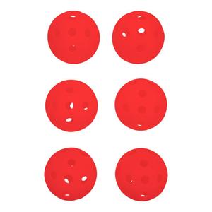 p4f200030-pickleball-binnenbal-pure4fun-x6-rood-72-mm