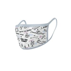611ser005-gelaatsmasker-met-licentie-pyramid-friends-phrases-wit-tu