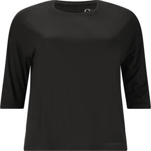 eq231358-1001-dames-t-shirt-q-sportswear-jenirei-soft-touch-3-4-zwart
