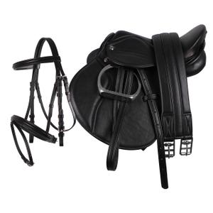 3101-zw-complete-zadeluitrusting-qhp-zwart-pony