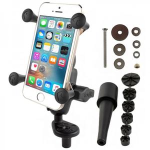 1104123-motorfiets-smartphone-houder-korte-arm-vorkstangbevestiging-ram-mounts-x-gripr-zwart-s-m