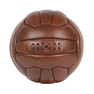 18p-vint-voetbal-rebond-vintage-1950-bruine-grootte-5