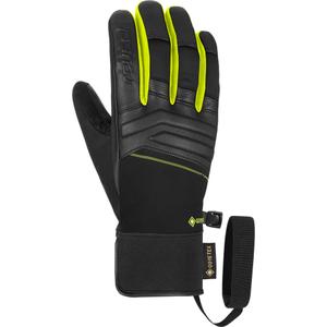6301370-7752-skihandschoenen-reusch-gore-tex-zwart-veiligheidsgeel