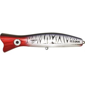 roosta-160-r49-lure-halco-roosta-pop-135-49g-zilver-rood-zwart-16-cm