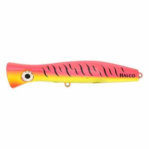 roosta-195-r1-lure-halco-roosta-pop-195-110g-neon-roze-geel-19-5-cm