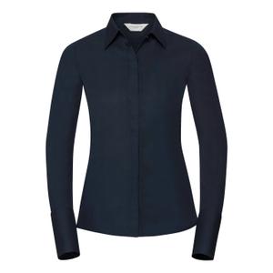 ru960f-brightnavy-dameshemd-met-lange-mouwen-russell-ultimate-stretch-heldere-marine