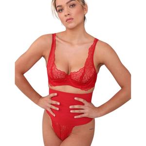 bbc003020-dames-bh-met-1-4-cup-balconnet-scandale-eco-lingerie-sensual-rood