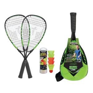 490118-badmintonset-met-schoudertas-schildkrot-speedbadminton-speed-5500-led-zwart-tu