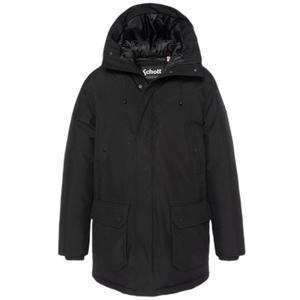 elder-black-basis-parka-met-capuchon-schott-zwart