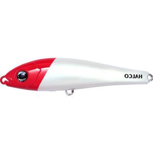 sd150-h53-lure-halco-slidog-150-85g-wit-rood-15-cm