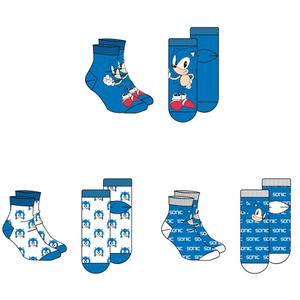 8436580114530-sokken-sega-sonic-the-hedgehog-x3-blauw-39-45