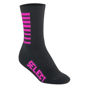 l65basic-nro-sokken-select-basic-zwart-roze