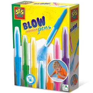 633259-set-van-7-airbrush-markers-ses-creative-ses-manualidades-estuche-veelkleurig-tu