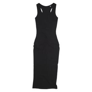 sk114-black-dames-sportieve-jurk-sf-clothing-zwart