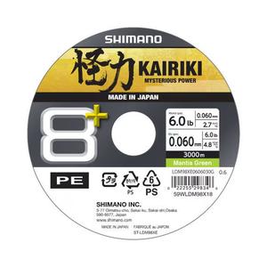 ldm98xe0606030g-vlecht-shimano-kairiki-8-3000-m-groene