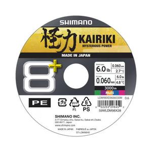 ldm98xe0606030m-vlecht-shimano-kairiki-8-3000-m-veelkleurig