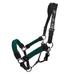 l05bm-halster-voor-paarden-silver-crown-paracord-zwart-marine-volledig