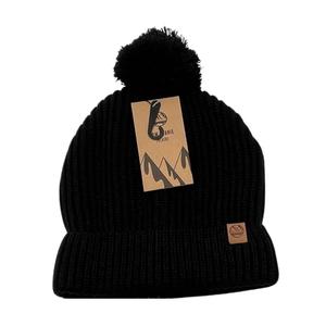 sih000201-bonnet-met-pompon-six-peaks-zwart-tu