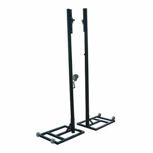 0012422-set-van-2-mobiele-metalen-volleybalpalen-softee-equipment-groene-o80-mm