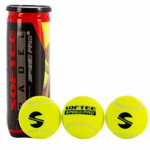 0014001-tubes-van-3-padelballen-softee-speed-pro-zwart-rood-transparant-tu