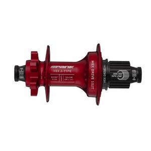 sp-hub-0017-red-achternaaf-spank-hex-j-type-boost-r148-xd-hub-rood-148x12-mm