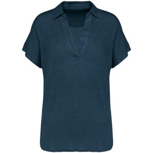 sp221-navyblue-linnen-damespolo-spasso-marineblauw