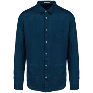 sp504-peacockblue-linnen-overhemd-spasso-pauwblauw