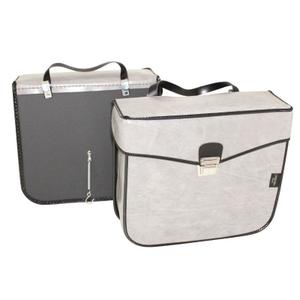 6315-paar-fietstassen-achteraan-vintage-haaksluiting-lederlook-sportfabric-s17-33-x-11-x-28-cm-grijs-33x11x28-cm