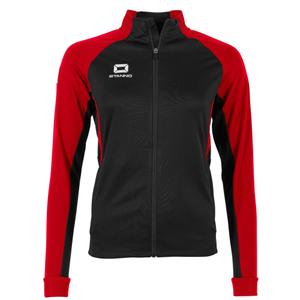 408613-8600-damesjack-met-volledige-rits-stanno-stadio-zwart-rood