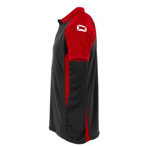 463006-8600-polo-stanno-stadio-zwart-rood