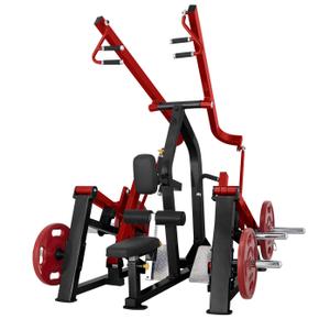 pl2200-br-krachttrainingsapparatuur-steelflex-dual-plate-load-lat-pulldown-seated-row-zwart-rood-190-3x159-5x214-6-cm