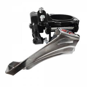 d63-fd-m510-dubbele-klem-voorderailleur-met-adapter-sunrun-fd-m510-zilver-zwart-7-8-speed