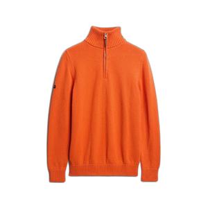 m6110706a-03m-katoenen-trui-met-een-kraag-superdry-oranje