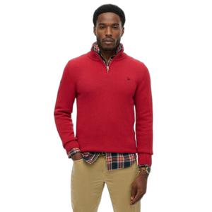 m6110706a-5ov-trui-met-camionneur-hals-van-brei-en-katoen-superdry-scheepvaart-rood