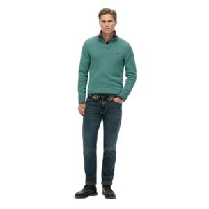 m6110706a-ab6-katoenen-trui-met-een-kraag-superdry-groenblauw