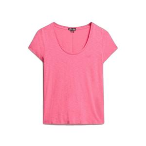 w1011381a-3lu-dames-t-shirt-superdry-scoop-azalea-roos