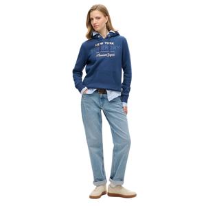 w2012141a-c2y-dames-sweatshirt-met-capuchon-en-metallic-logo-superdry-luxe-zeeblauw