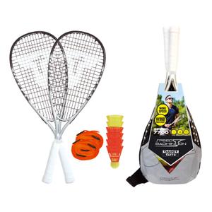 490117-badmintonset-talbot-torro-speedbadminton-zwart-zilver-58-5-cm