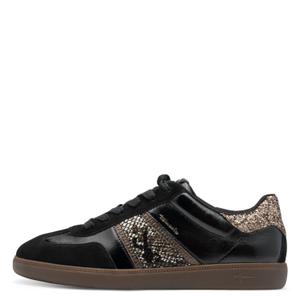 1-23624-43-081-damestrainers-tamaris-cuir-moderne-a-lacets-zwart-slang