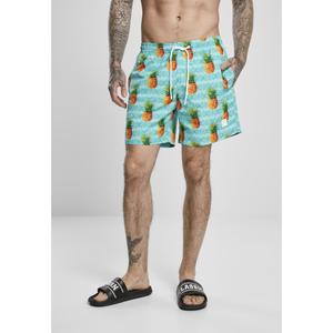 tb2679-02657-zwemshort-urban-classics-pattern-turquoise-blauw-oranje