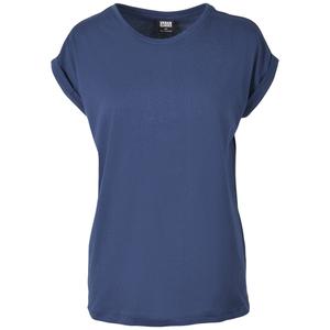 tb771-00800-dames-t-shirt-urban-classics-extended-shoulder-diepblauw