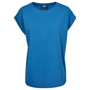 tb771-01690-dames-t-shirt-urban-classic-extended-elektrisch-blauw