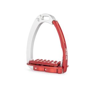tsv-esred-veiligheidseindstukken-voor-paardrijden-tech-stirrups-venice-plus-evo-zilver-rood-tu