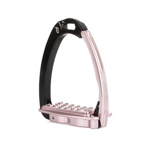 tsvsebpink-veiligheidseindstukken-voor-paardrijden-tech-stirrups-venice-sloped-evo-zwart-roze-tu