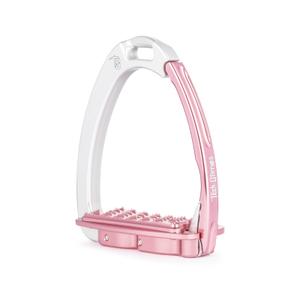 tsvsespink-veiligheidseindstukken-voor-paardrijden-tech-stirrups-venice-sloped-evo-zilver-roze-tu