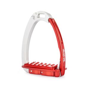 tsvsesred-veiligheidseindstukken-voor-paardrijden-tech-stirrups-venice-sloped-evo-zilver-rood-tu