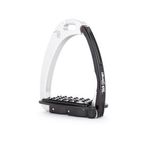 tsvsmsblack-veiligheidseindstukken-voor-paardrijden-tech-stirrups-venice-sloped-m-zilver-zwart-tu