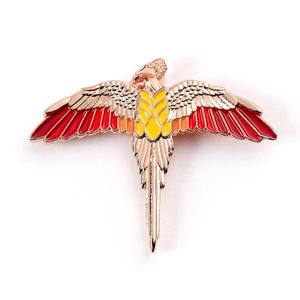 5055583441042-badge-the-carat-shop-harry-potter-fawkes-multicolore-tu