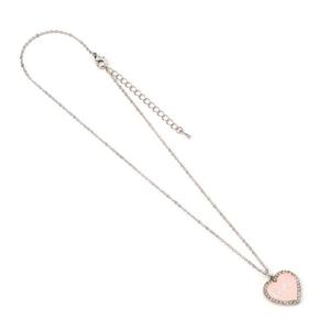 crt-bmn00003-hanger-en-halsketting-voor-dames-the-carat-shop-barbie-heart-crystal-zilver-roze-45-cm-12-inch