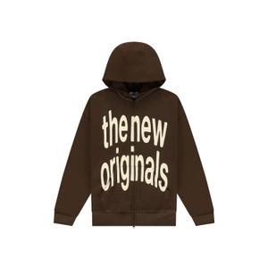 150bilozfw25-814-zipper-hoodie-met-groot-logo-the-new-originals-acid-brown